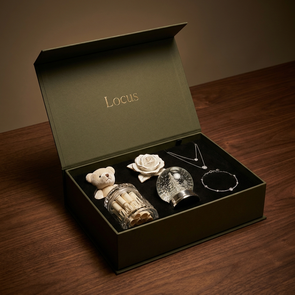 Locus Özel Seri Zarif Hatıra Kutusu