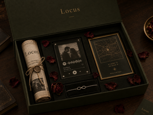 Locus Özel Seri Anılar ve Melodi Romantik Hediye Kutusu