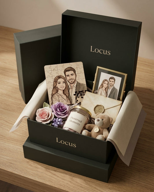Locus Kişiye Özel Romantik Anı Hediye Kutusu
